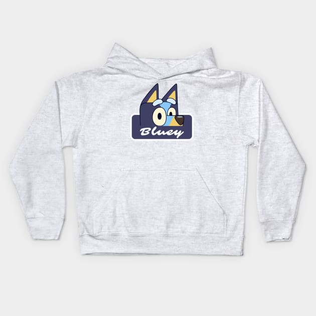 Bluey Kids Hoodie by suprax125R